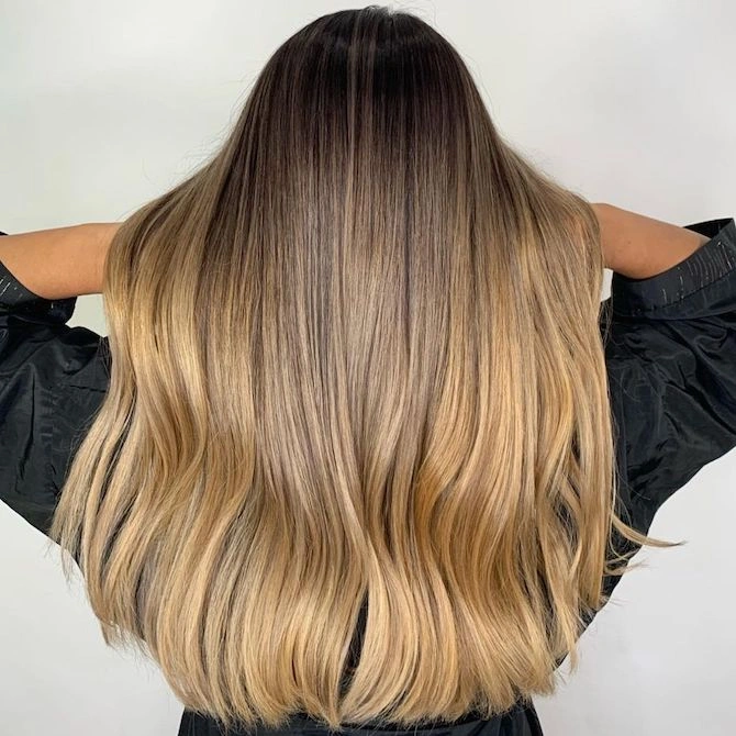 ombre hair color